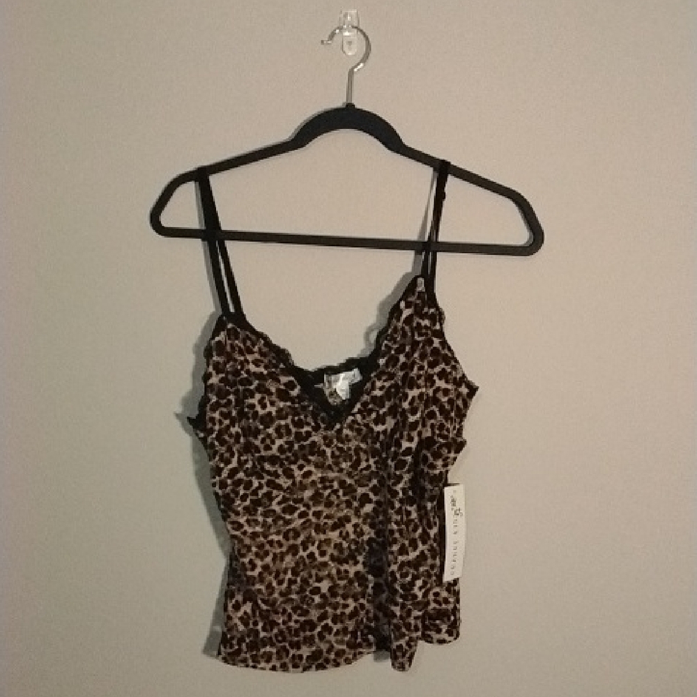 Leopard Print Camisole Top
